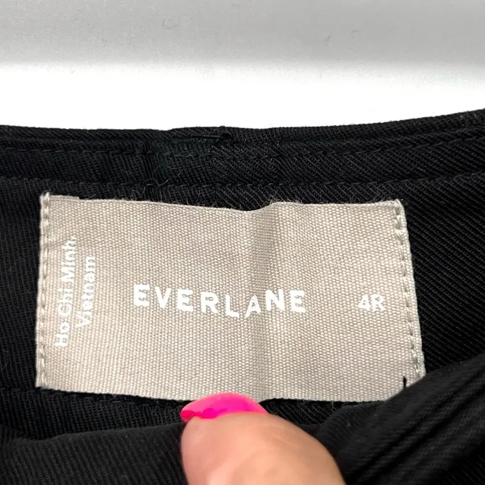 Everlane Womens The Way-High Drape Pants Size 4 Black 31